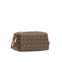 Pochette de voyage en toile écologique Monogram - Bridle Brown