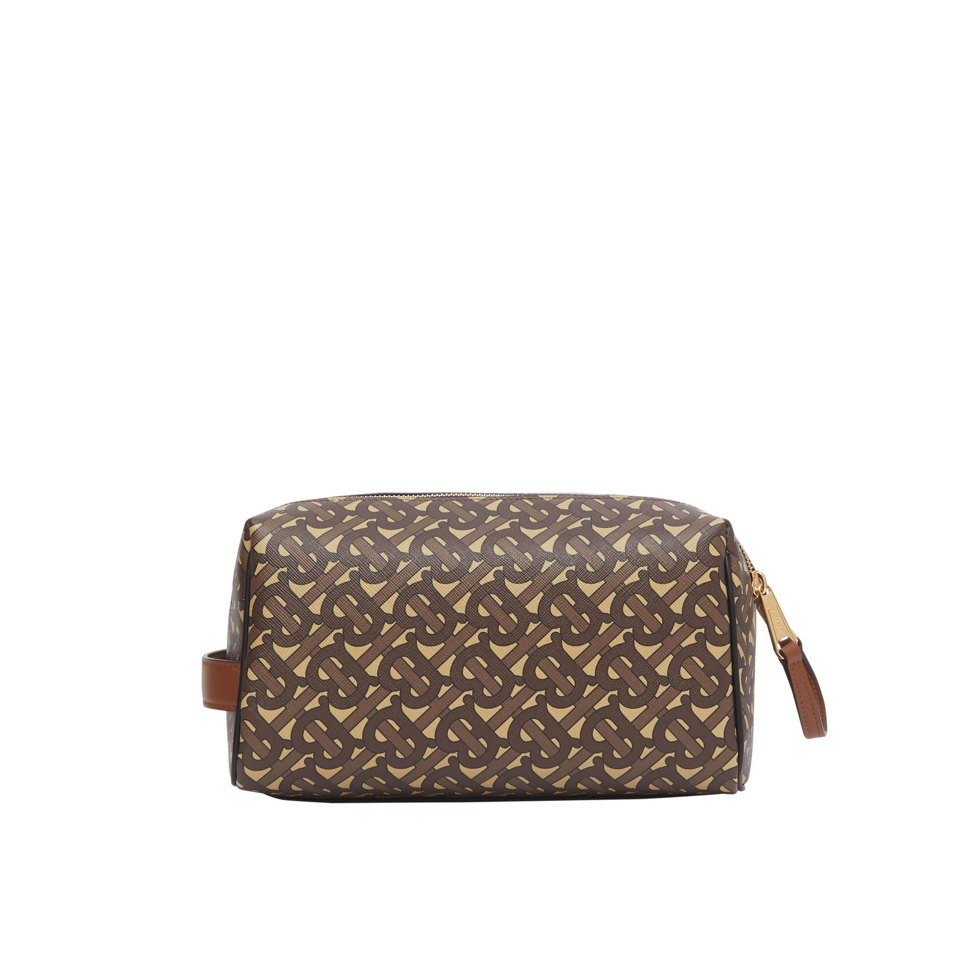 Pochette de voyage en toile écologique Monogram - Bridle Brown