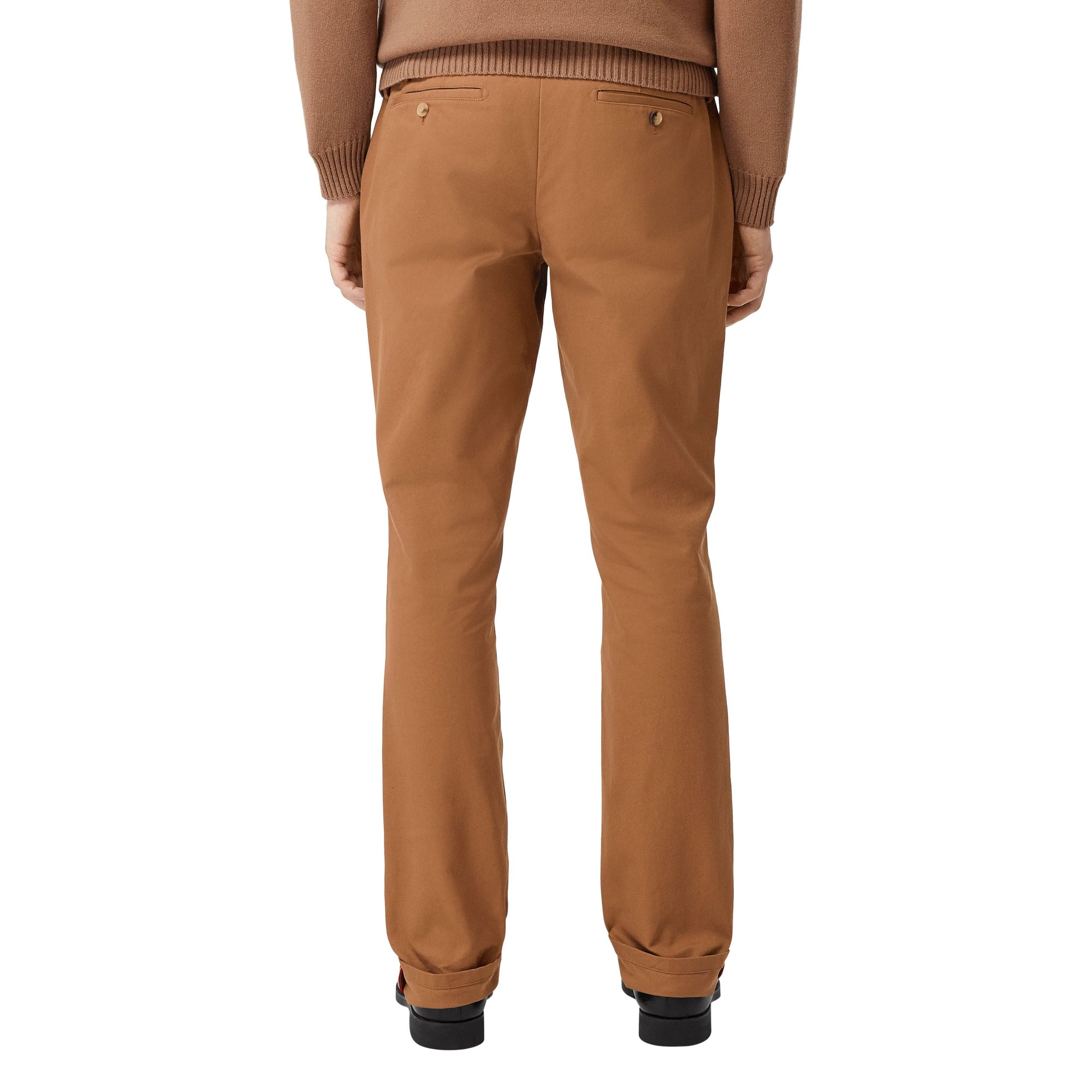 Pantalon chino classique en coton - Warm Walnut