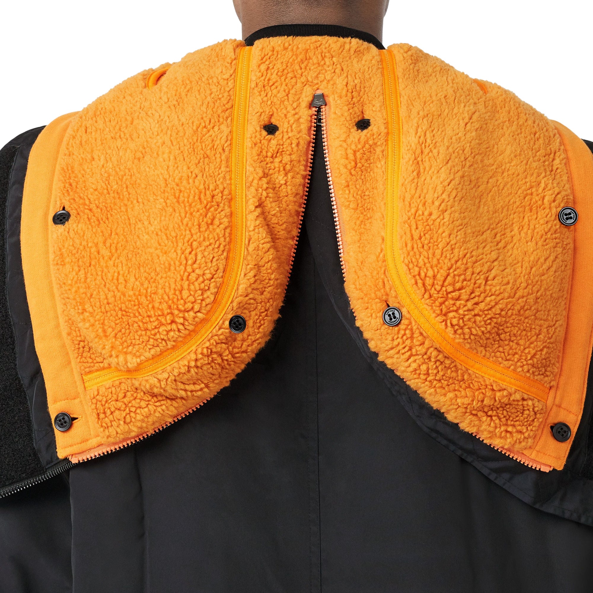 Parka avec gilet molletonnée amovible - Black