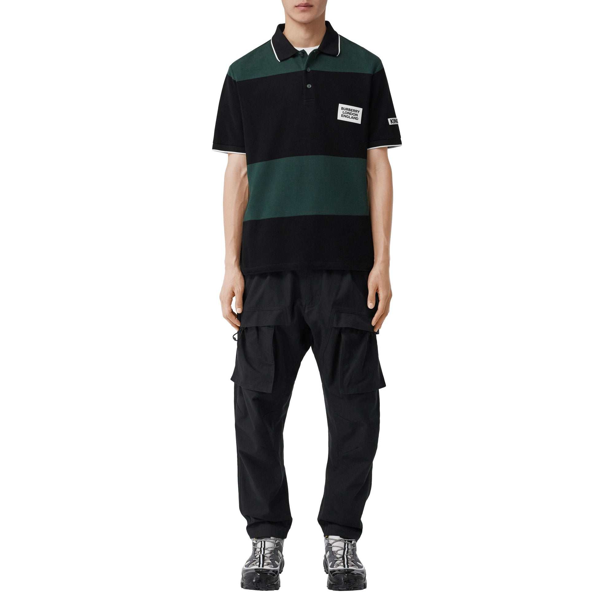 Pantalon cargo en coton - Black