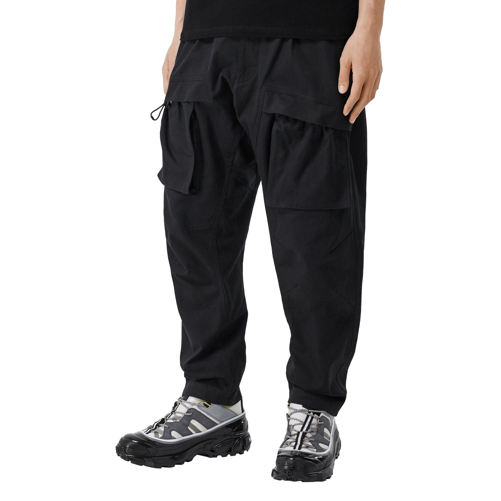 Pantalon cargo en coton - Black