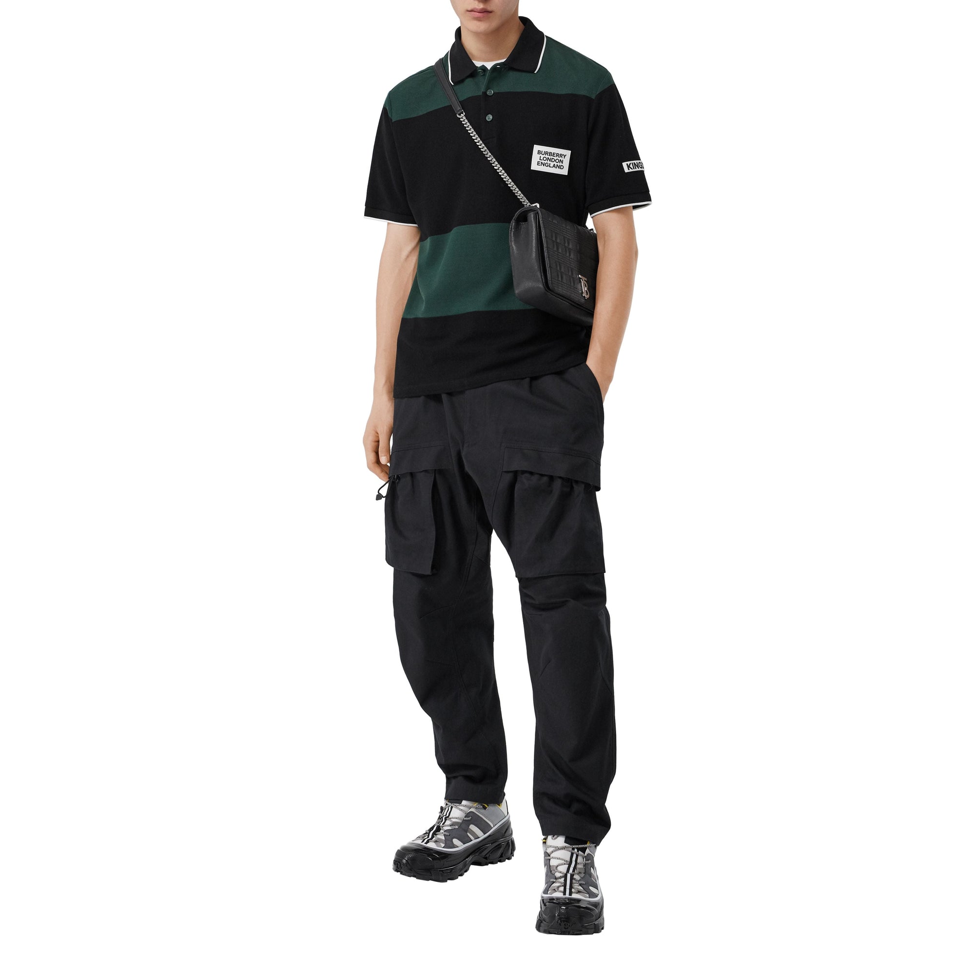 Pantalon cargo en coton - Black