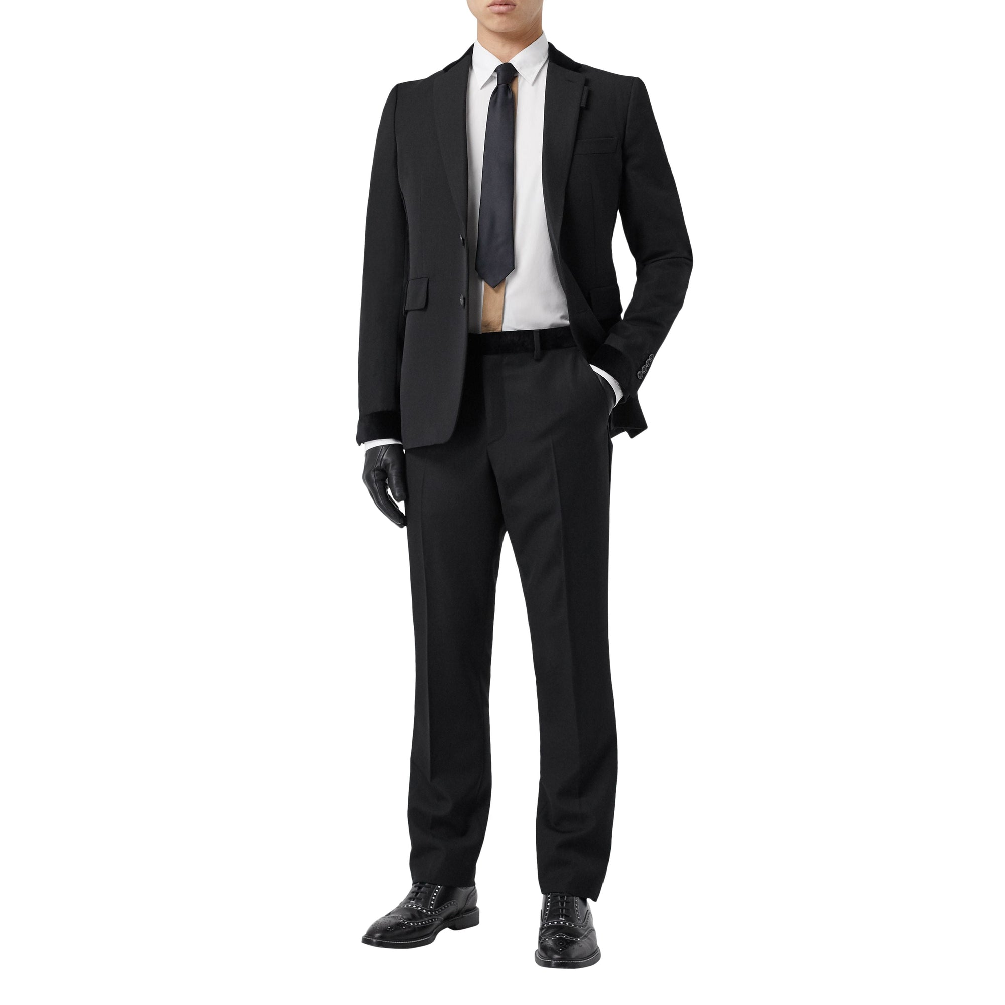 Chemise en popeline de coton avec nœud - Optic White