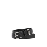 Ceinture en cuir avec chaîne - Black & Palladio