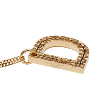 Collier plaqué or avec bijou alphabet « D » - Light Gold