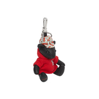 Bijou porte-clés Thomas Bear avec hoodie Monogram en cuir - Red