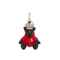 Bijou porte-clés Thomas Bear avec hoodie Monogram en cuir - Red