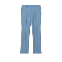 Pantalon ajusté classique en mohair et laine - Steel Blue