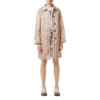 Paletot en nylon à imprimé daim - Soft Fawn