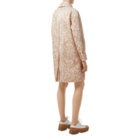 Paletot en nylon à imprimé daim - Soft Fawn