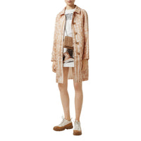Paletot en nylon à imprimé daim - Soft Fawn