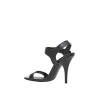 Sandales en cuir Monogram - Black