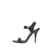 Sandales en cuir Monogram - Black