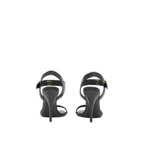 Sandales en cuir Monogram - Black