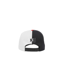 Casquette de baseball en coton bicolore Monogram - Black & White
