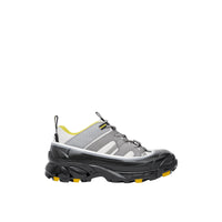 Sneakers Arthur en nylon et cuir velours - Grey