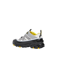 Sneakers Arthur en nylon et cuir velours - Grey