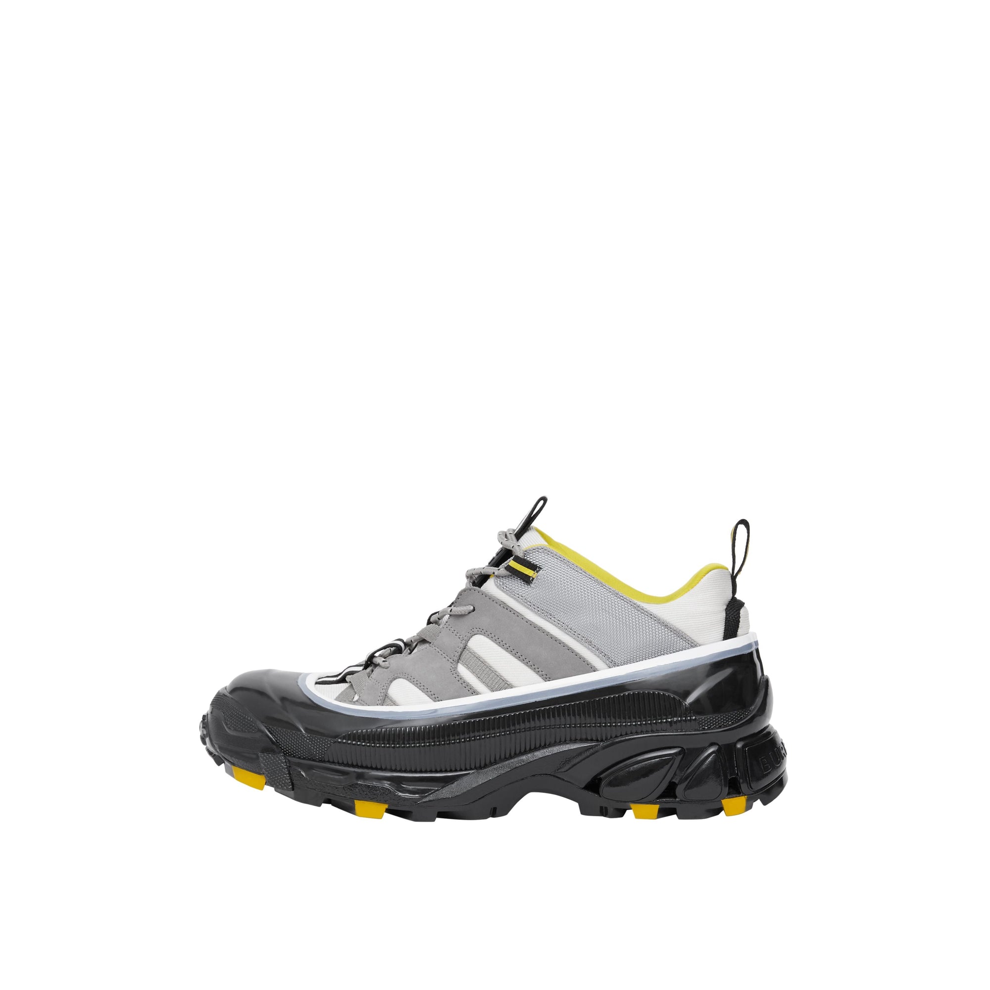 Sneakers Arthur en nylon et cuir velours - Grey