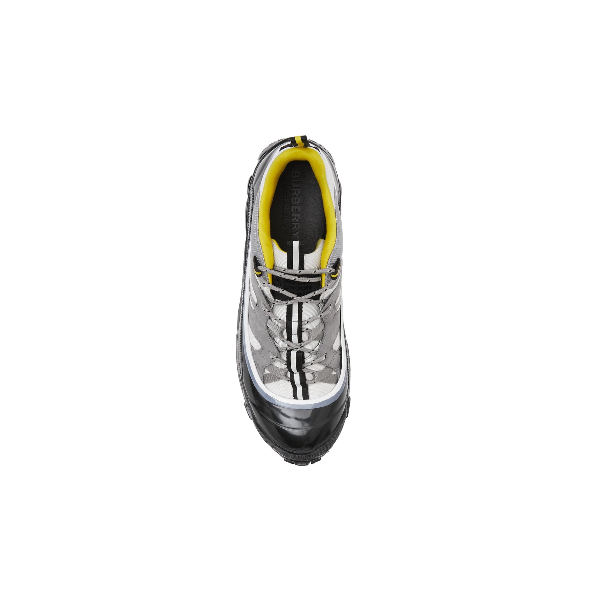 Sneakers Arthur en nylon et cuir velours - Grey