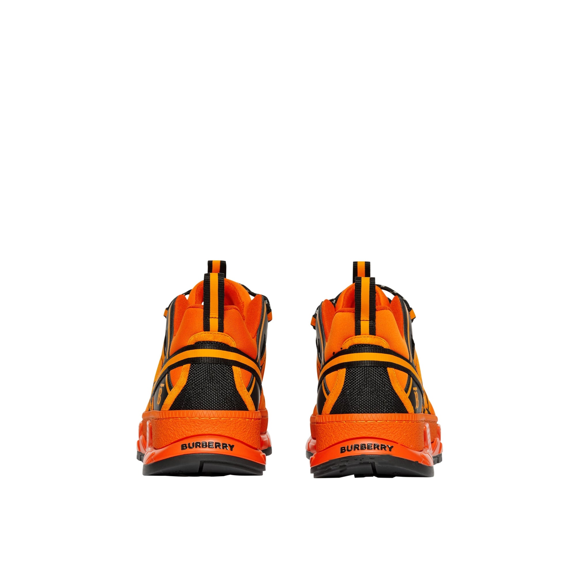 Sneakers Union en nylon cuir velours et cuir - Bright Orange