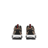 Sneakers Union en néoprène et coton à imprimé léopard - Archive Beige