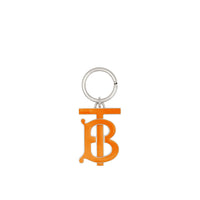 Porte-clés plaqué palladium Monogram - Bright Orange