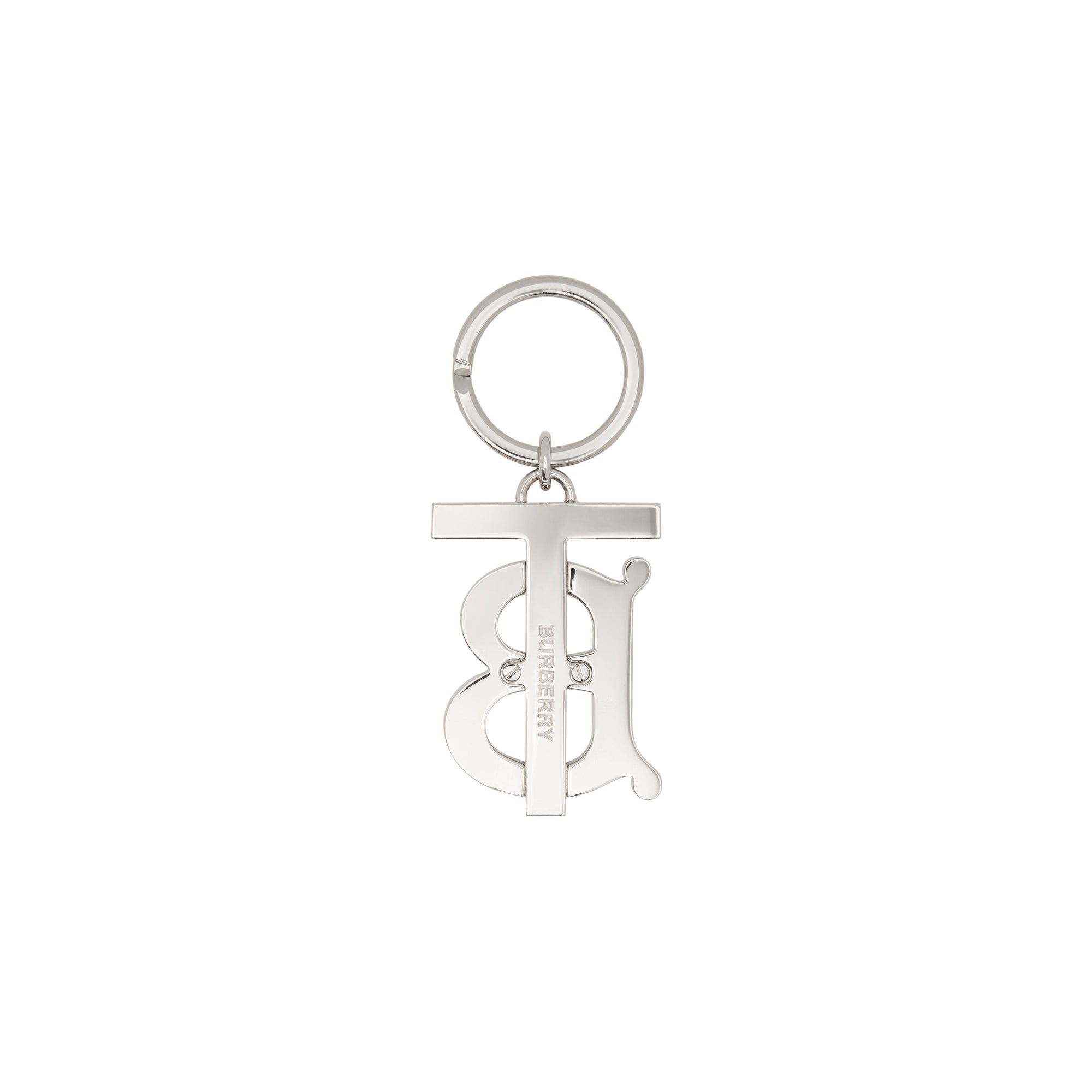 Porte-clés plaqué palladium Monogram - Bright Orange