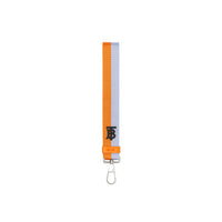 Bijou porte-clés bicolore Monogram - Baby Blue & Bright Orange