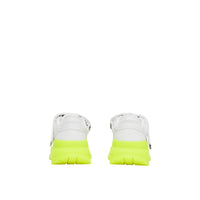 Sneakers en cuir et nylon avec logo - Optic White