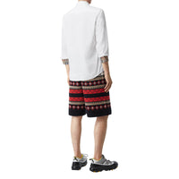 Chemise Cavalier en popeline de coton - White