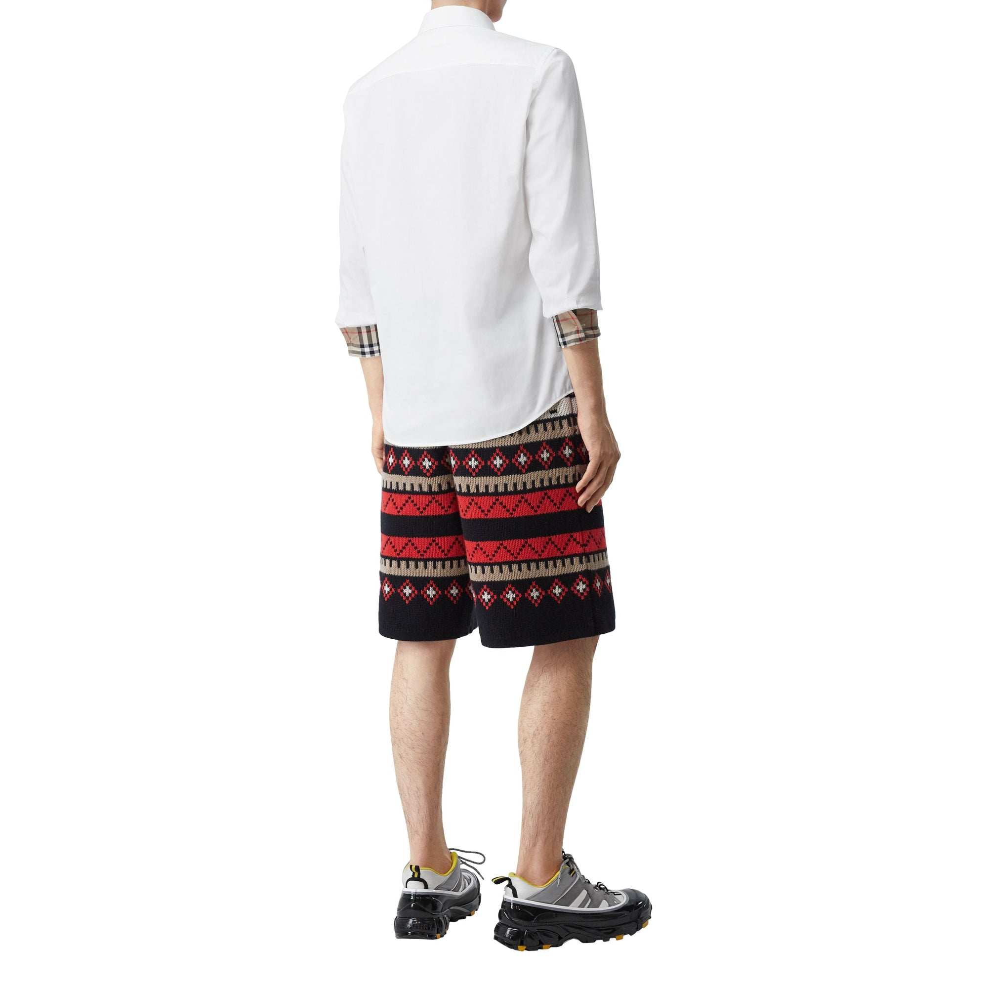 Chemise Cavalier en popeline de coton - White