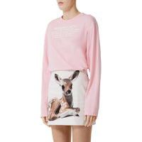 Haut oversize coordonnées géographiques - Candy Pink