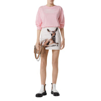 Haut oversize coordonnées géographiques - Candy Pink