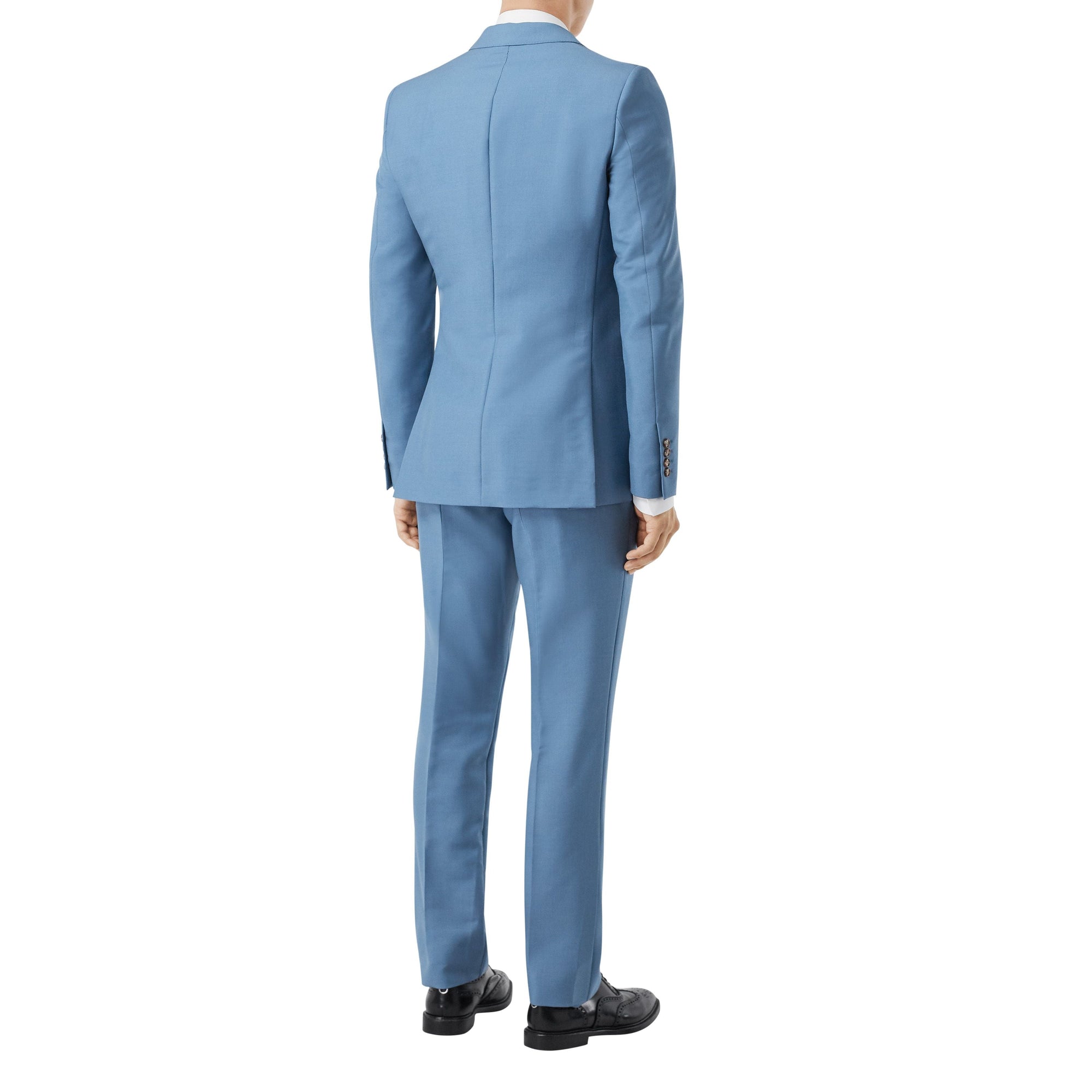 Veste de costume en laine et mohair - Steel Blue