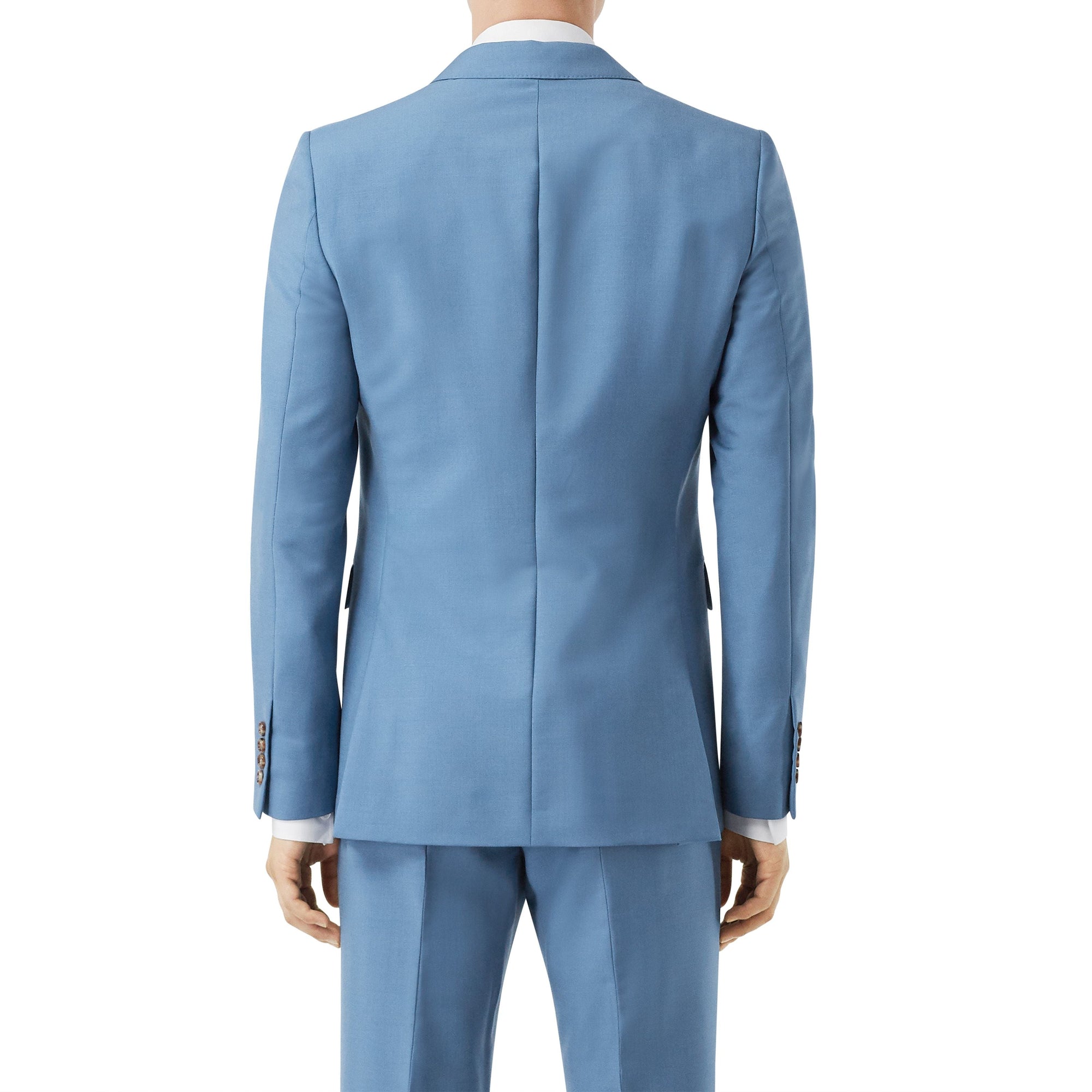Veste de costume en laine et mohair - Steel Blue