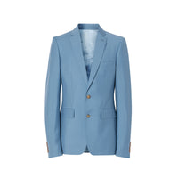 Veste de costume en laine et mohair - Steel Blue