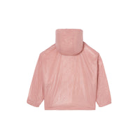 Veste légère à capuche avec logo - Dusty Pink
