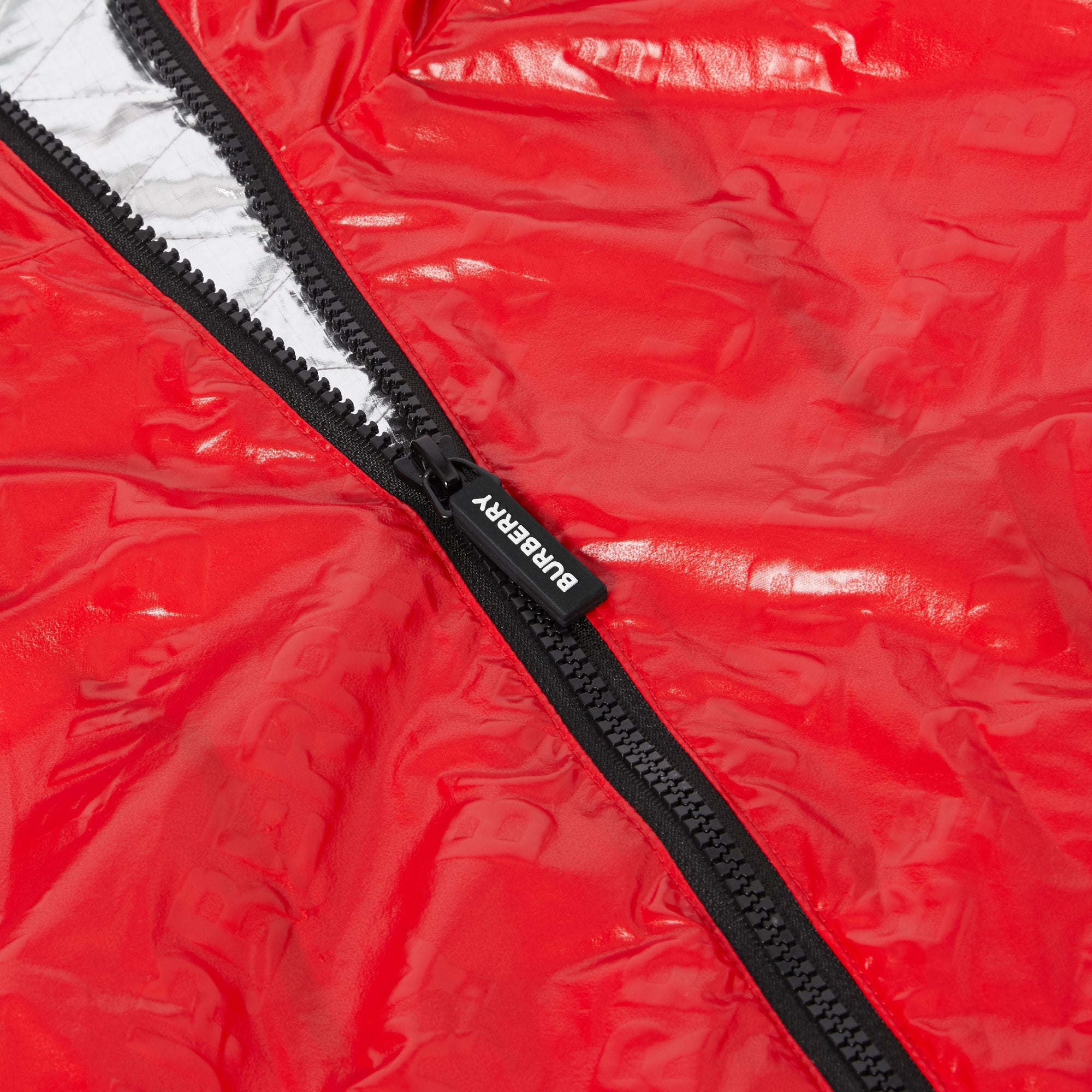 Veste légère à capuche avec logo - Bright Red
