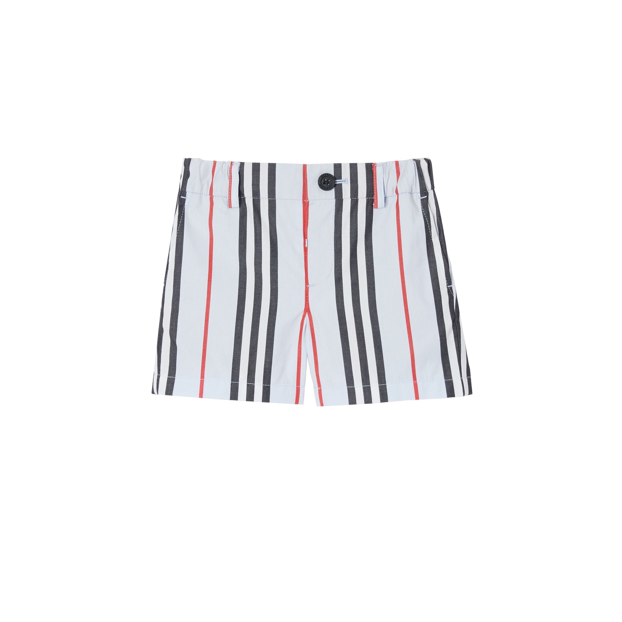 Short chino en coton à rayures iconiques - Pale Blue