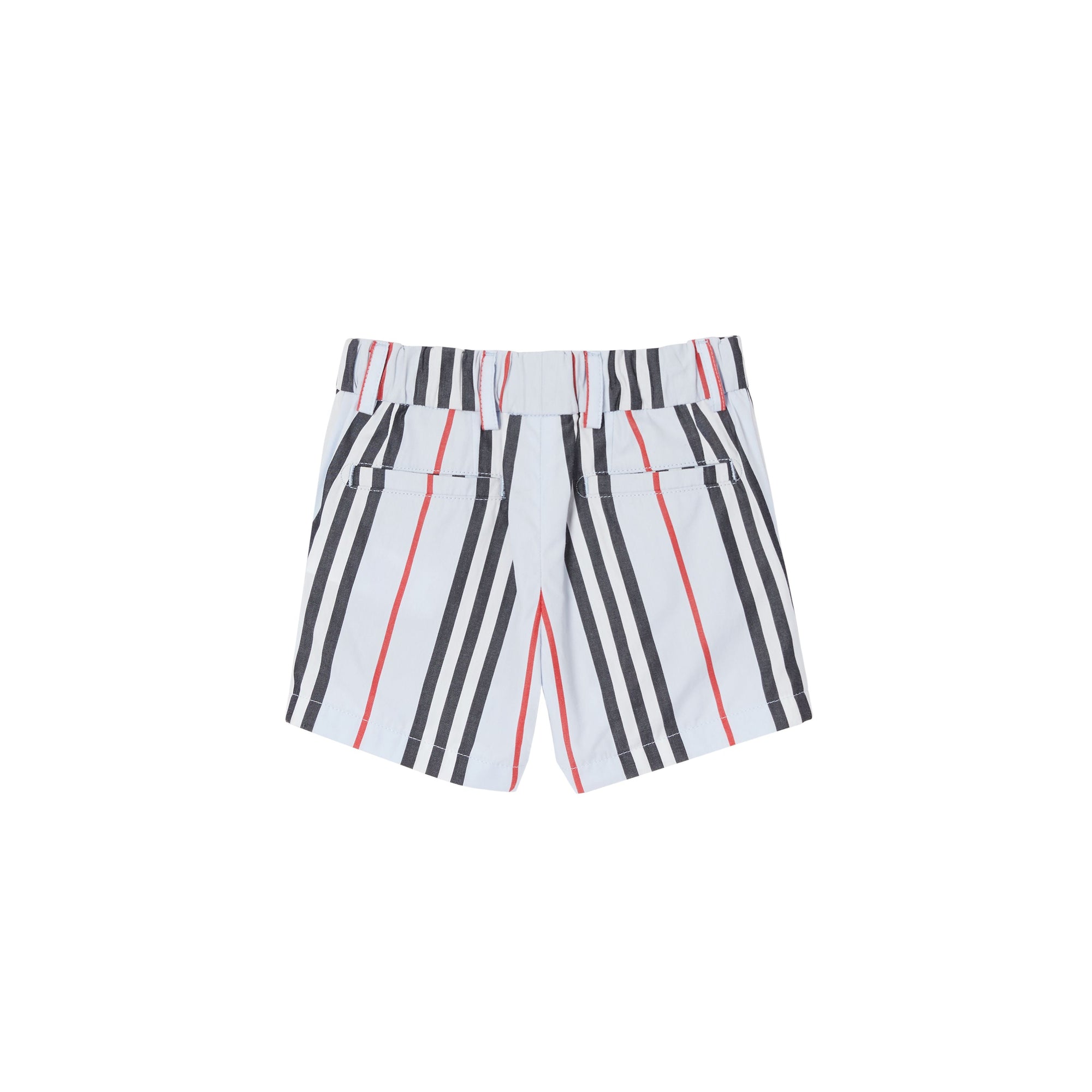 Short chino en coton à rayures iconiques - Pale Blue