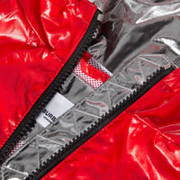 Veste légère à capuche avec logo - Bright Red