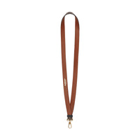 Dragonne en toile écologique et cuir Monogram - Bridle Brown
