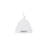 Coffret cadeau deux pièces pour bébé en coton stretch avec logo - White