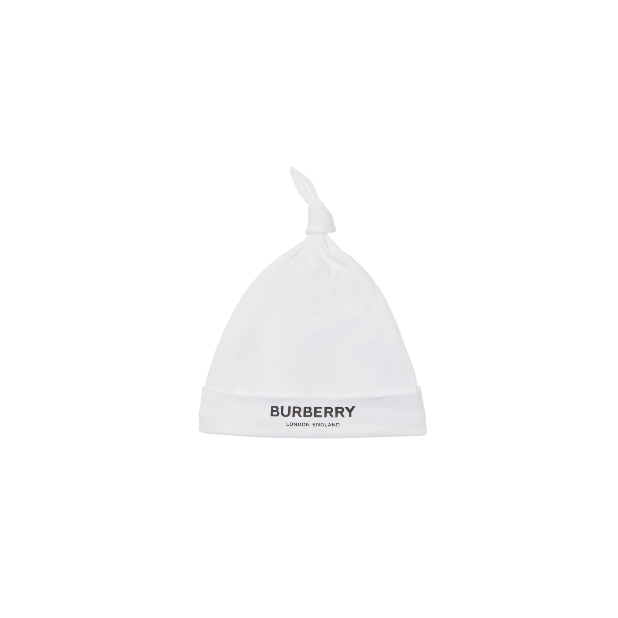 Coffret cadeau deux pièces pour bébé en coton stretch avec logo - White
