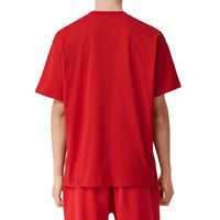 T-shirt oversize en coton Monogram - Bright Red