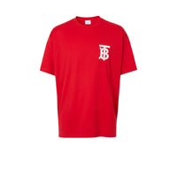 T-shirt oversize en coton Monogram - Bright Red