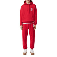 Hoodie en coton Monogram - Bright Red