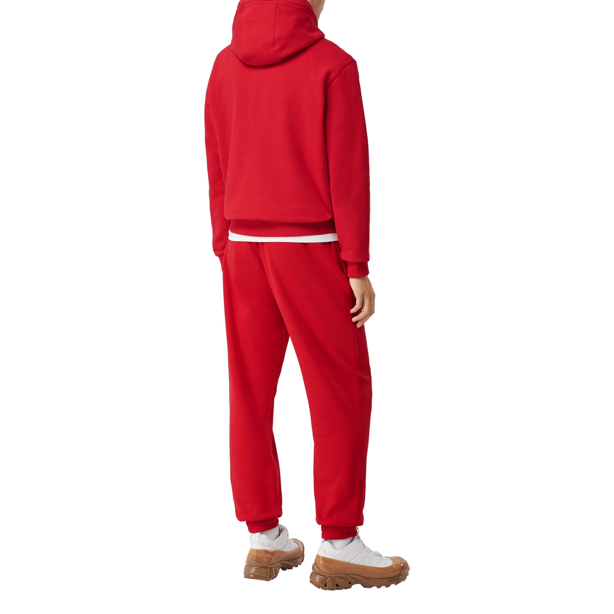 Hoodie en coton Monogram - Bright Red