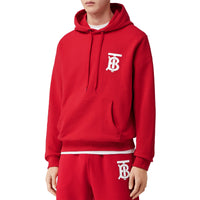 Hoodie en coton Monogram - Bright Red